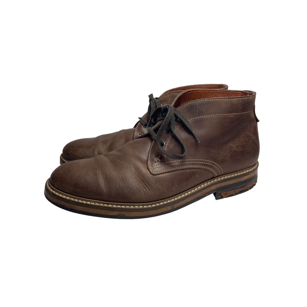 Wolverine 1883 Mens Brown Leather Chukka Boots Lace Up Ankle Size 9.5